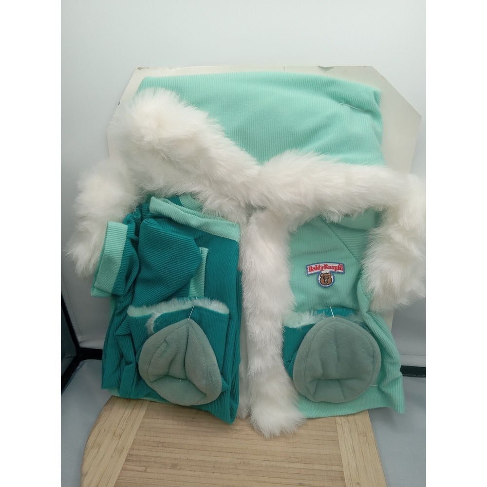 Vintage 1985 Worlds of Wonder Teddy Ruxpin Adventure Outfits Winter No‎ Box
